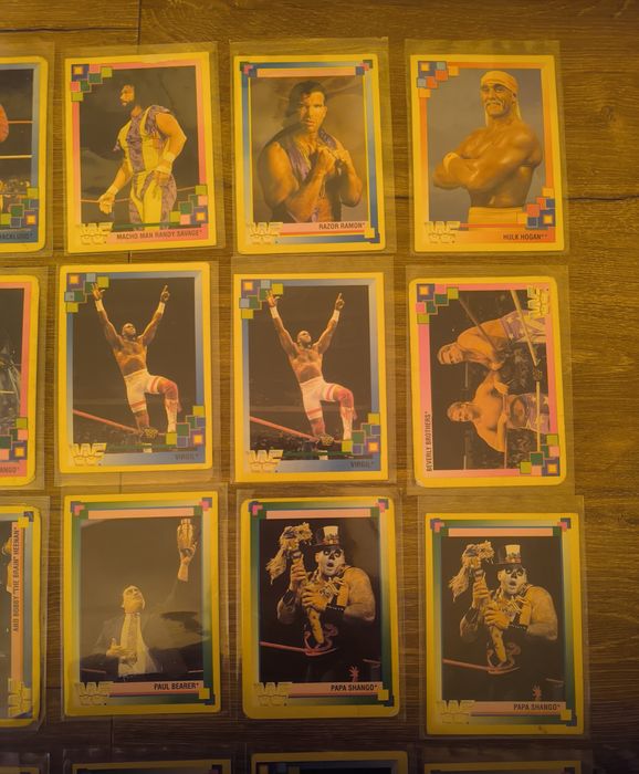 Karty WWF Wrestling Merlin z 1993