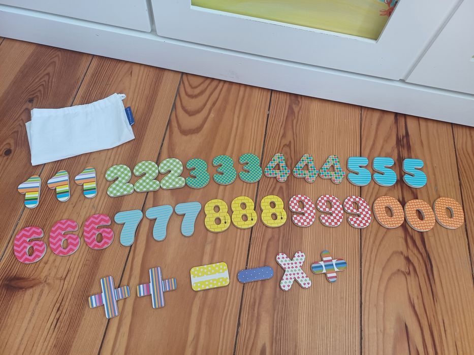 Jogo de números magnéticos, 3+, da It'sImagical