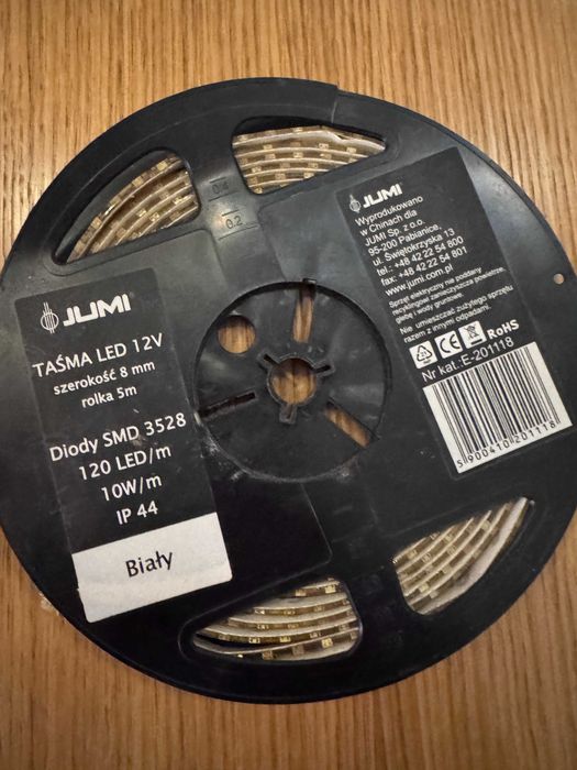 Taśmy LED 12V – 3 rolki po 5 m – 15 m – Goldlux/JUMI