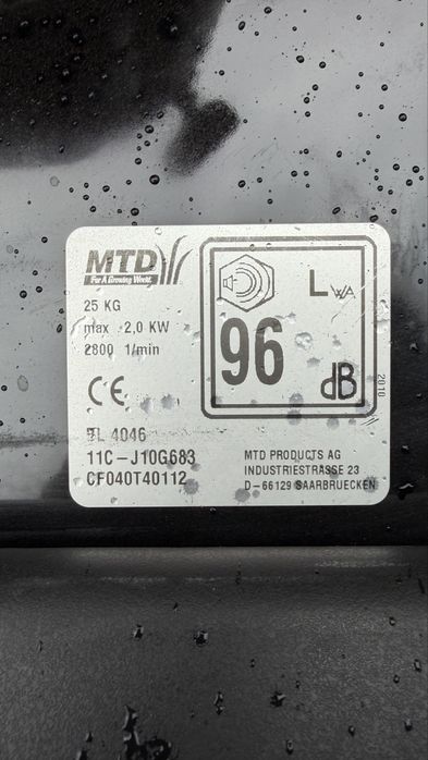 Kosiarka spalinowa MTD Briggs&Stratton