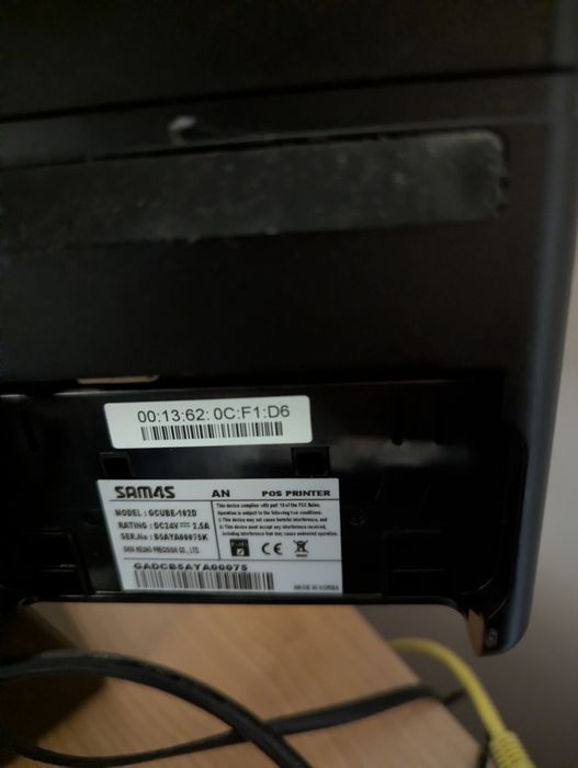 POS com caixa e impressora térmica