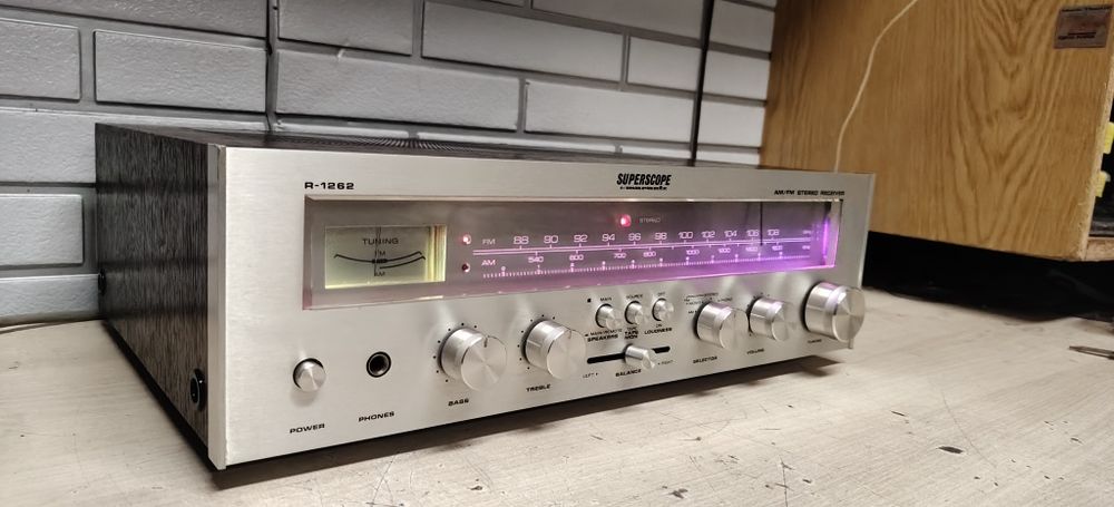 Amplituner MARANTZ R-1262 SUPERSCOPE. Vintage