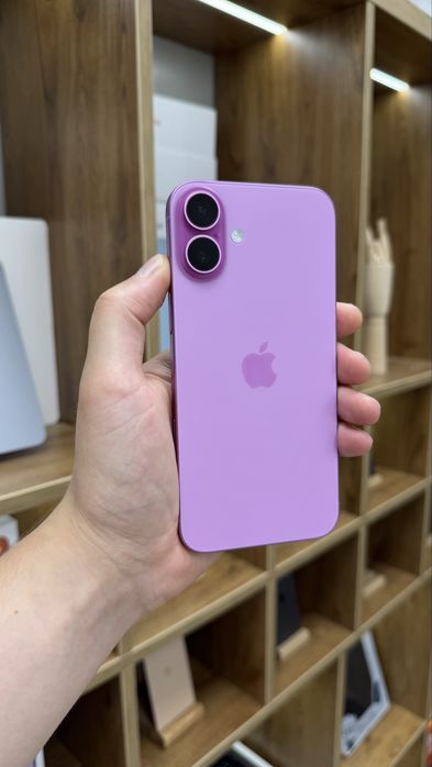 Iphone 16 Plus 128 Pink фіз сім 100% battery