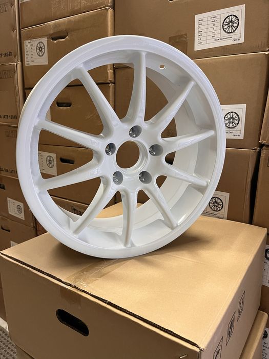 Jantes 17” 5x112 Brancas stilauto Mercedes vw audi seat skoda mini oz braid