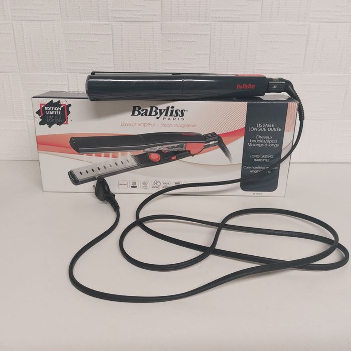 Alisador de cabelo a vapor Babyliss