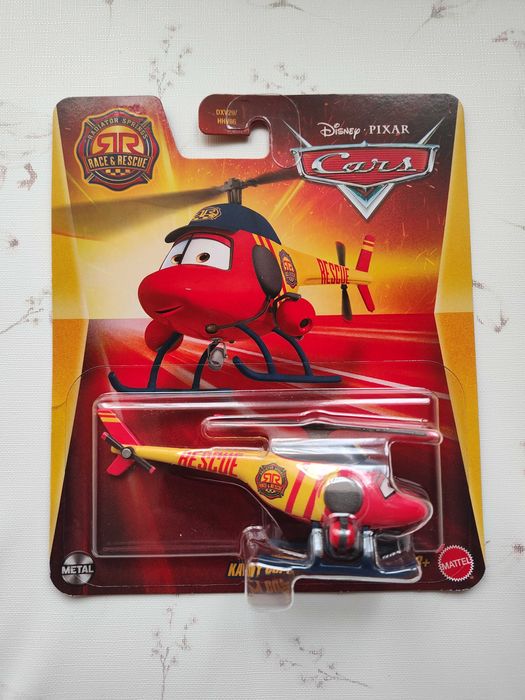 Helikopter Kathy cars auta Disney mattel