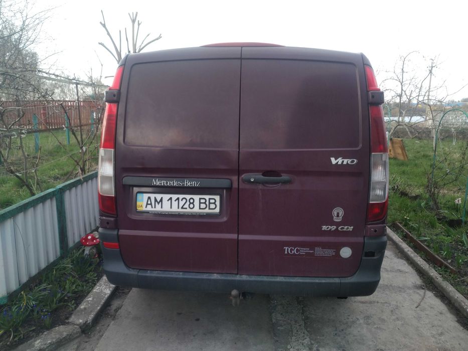 Mercedes Vito W639 2.2cdi 2005 грузпас