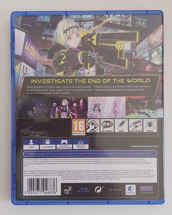 Soul Hackers 2 (Novo) (Sony PlayStation 4) PS4