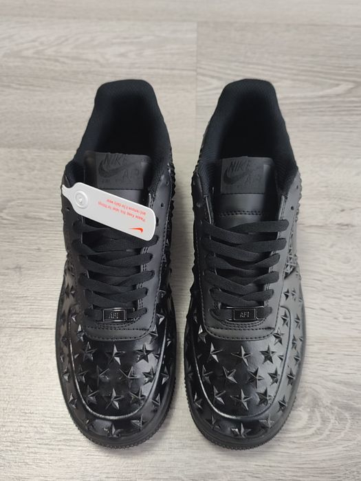 Nike Air Force 1 Independence Day black stars 42-43 | чорні форси найк