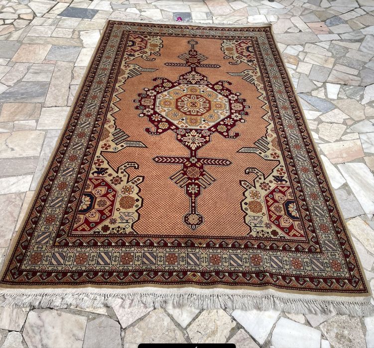 Tapete Persa com certificado autenticidade Bazar Turcomano