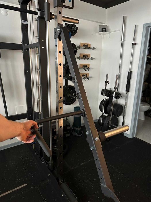 Multipower - Smith Machine + Rack + Polia Dupla + Jammer Arms