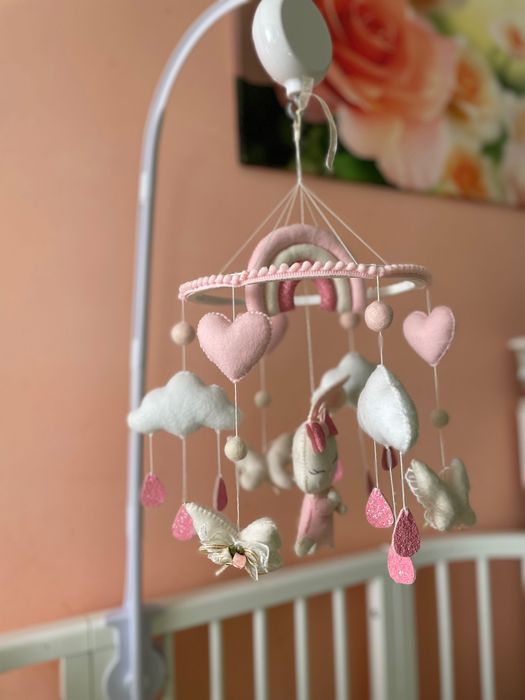 Музичний дитячий  мобіль