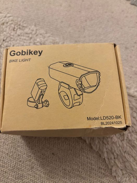 Zestaw lampek rowerowych przod tyl nowe