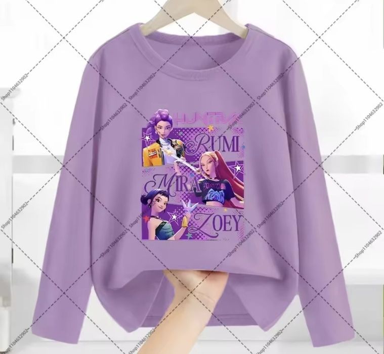 Camisolas K-POP Demon Hunters novas, vários tamanhos