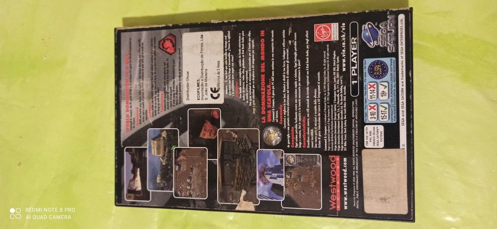 Command e Conquer (Sega Saturn)