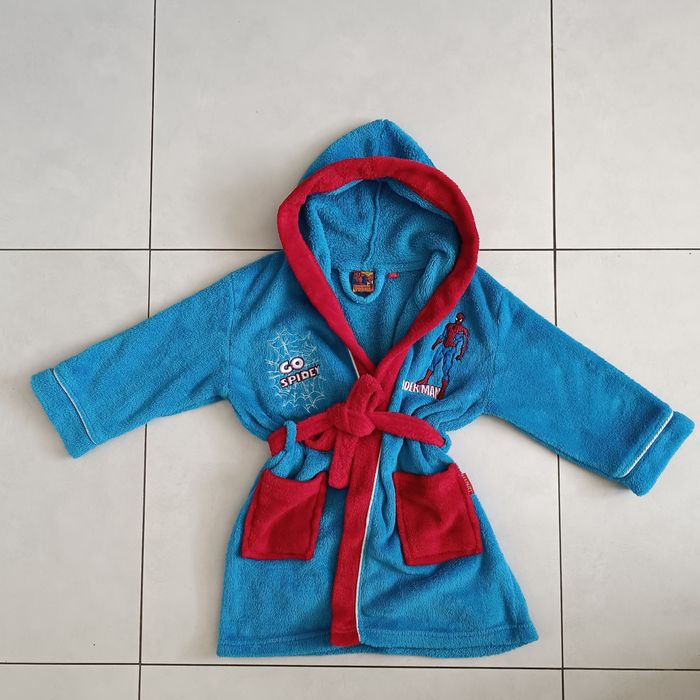 Szlafrok Spiderman rozm. 110/116