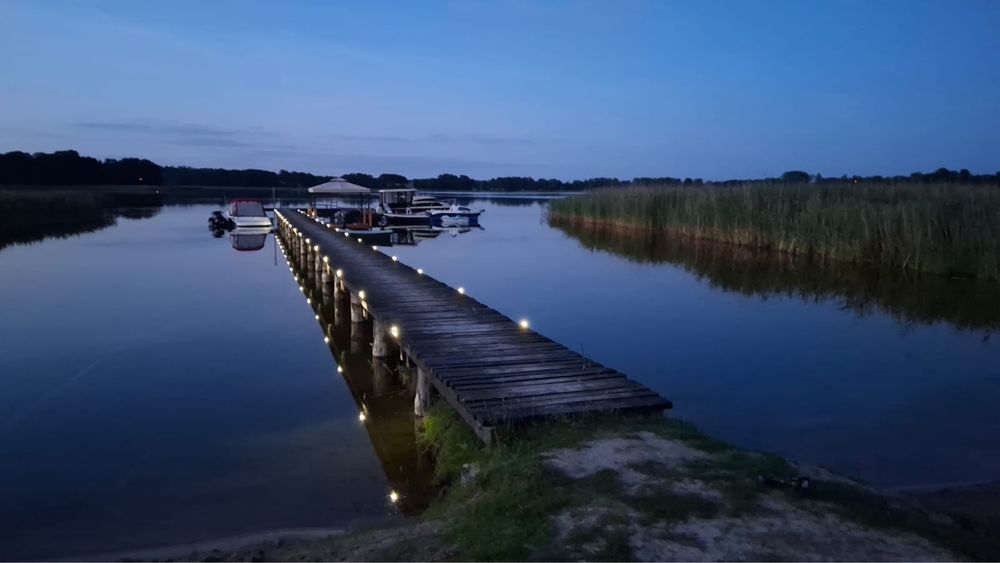 Lena Lake Domek nad jeziorem 300 m plaza z pomostem wolny termin od 21.08