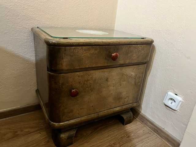 Szafka Nocna w Stylu Art Deco 50x40x56cm