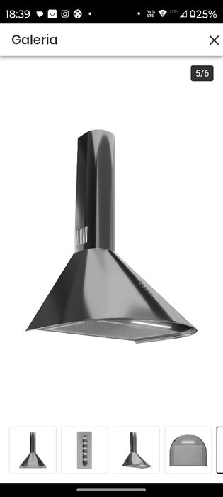 Okap kuchenny stan nowy