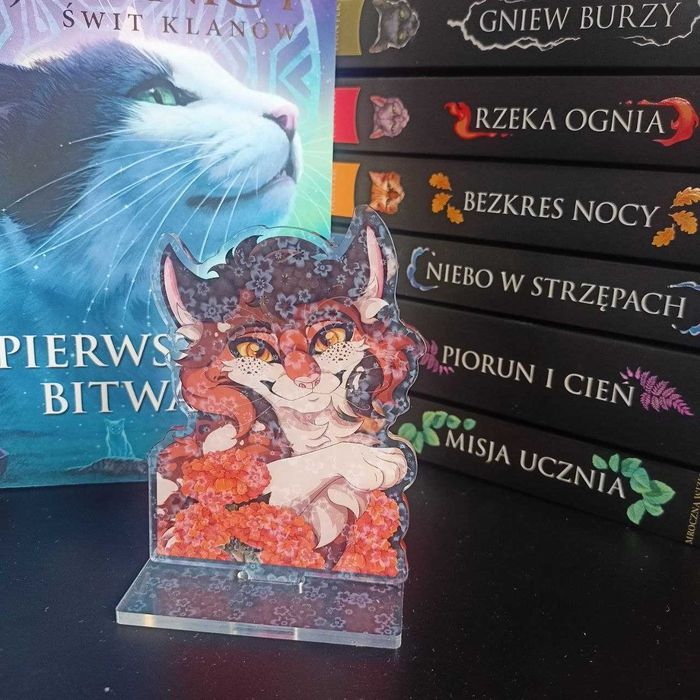 Akrylowa figurka Nakrapianego Liścia