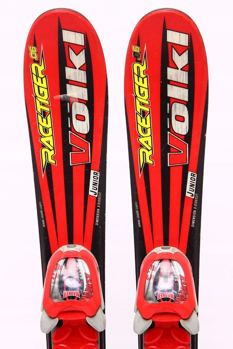 Narty Volkl Racetiger Sl Junior 80 Cm + Wiązania