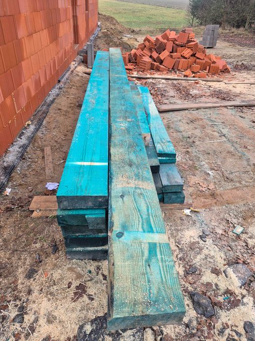 Więźba dachowa  ,krokwie