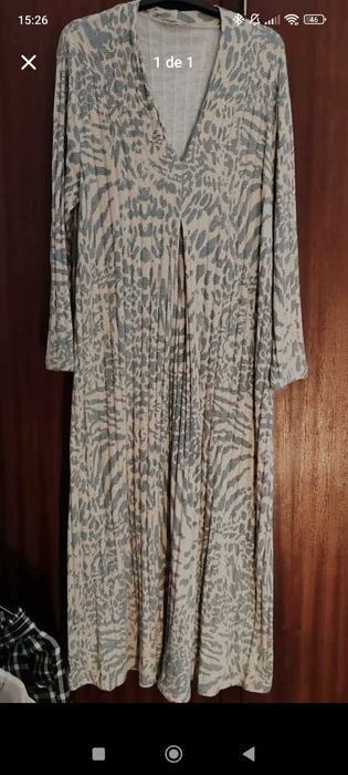 Vestido Longo Malha Fina