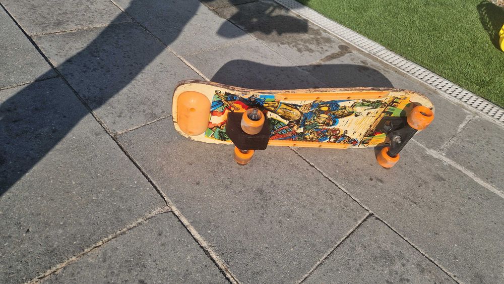 Skate (muito) usado