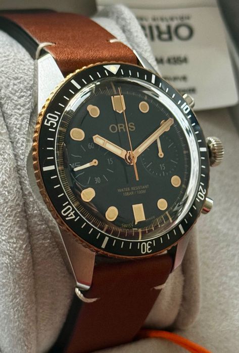 Oris Divers Sixty-Five Chronograph 43mm, Nowy