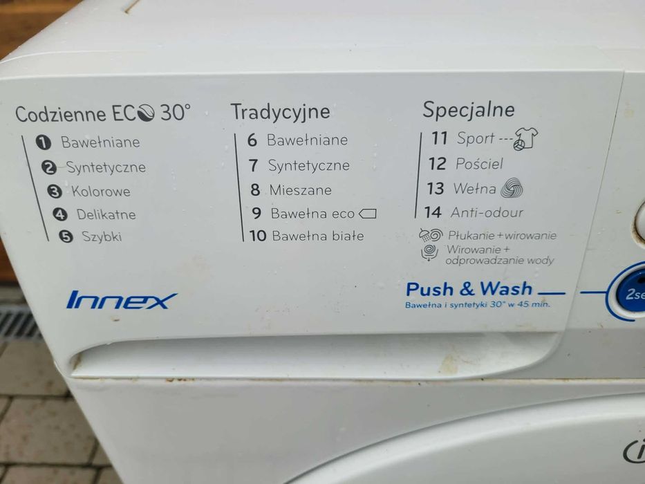 Pralka 100%Sprawna INDESIT 7 kg.60cm super stanie Dowóz Do 30km.GRATIS