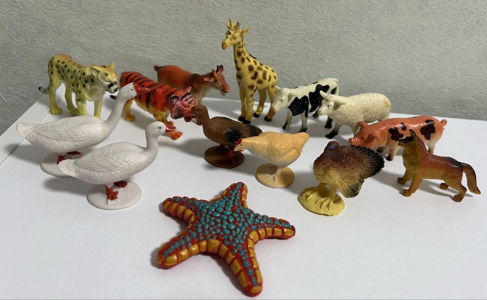 Знижка!!Фігурки тваринок, найнижщі  ціни!