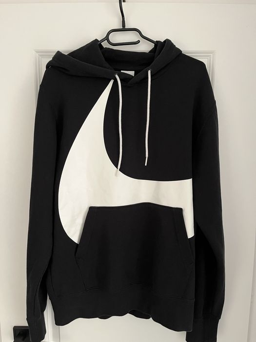 czena bluza nike swoosh z kapturem