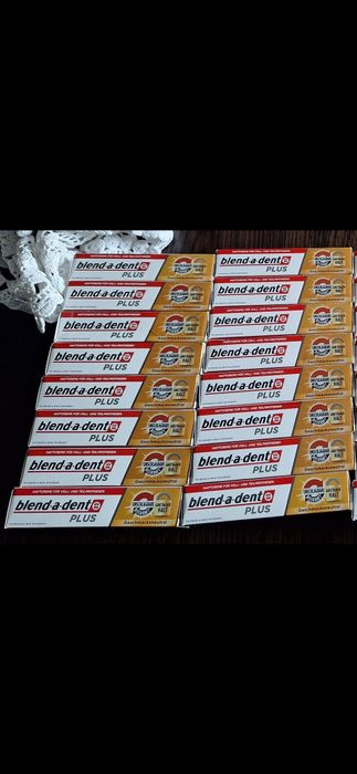 16 x Blend-a-dent Plus klej do protez extra mocny