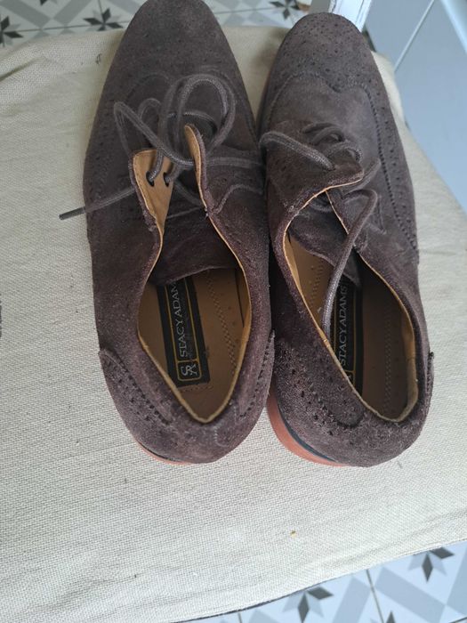 Buty meskie braz zamsz Stacey Adams 43