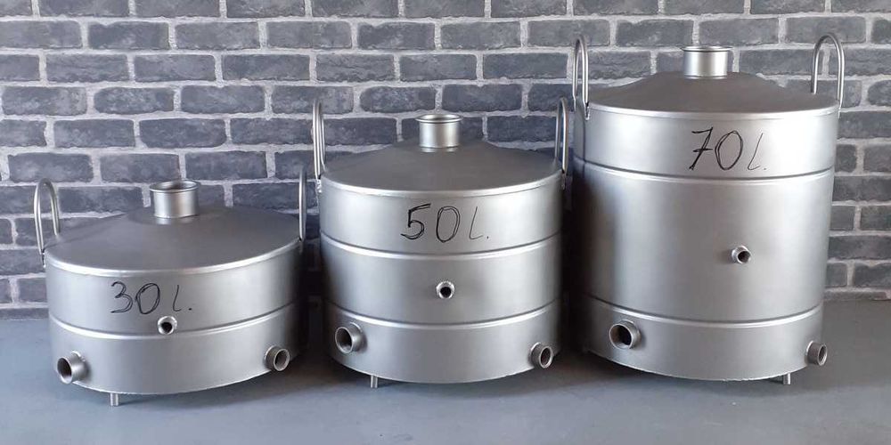 Destylator MIEDZIANY Na Prąd PotStill II [Owoce, zboża, bimber], fi 54