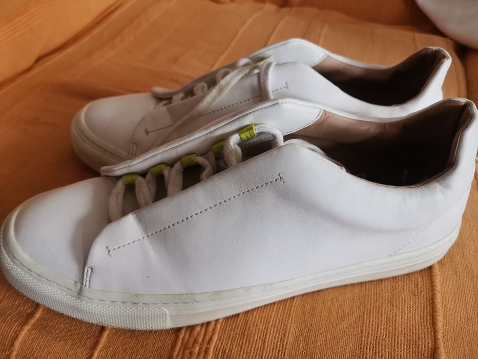 buty sportowe, białe, uniwersalne