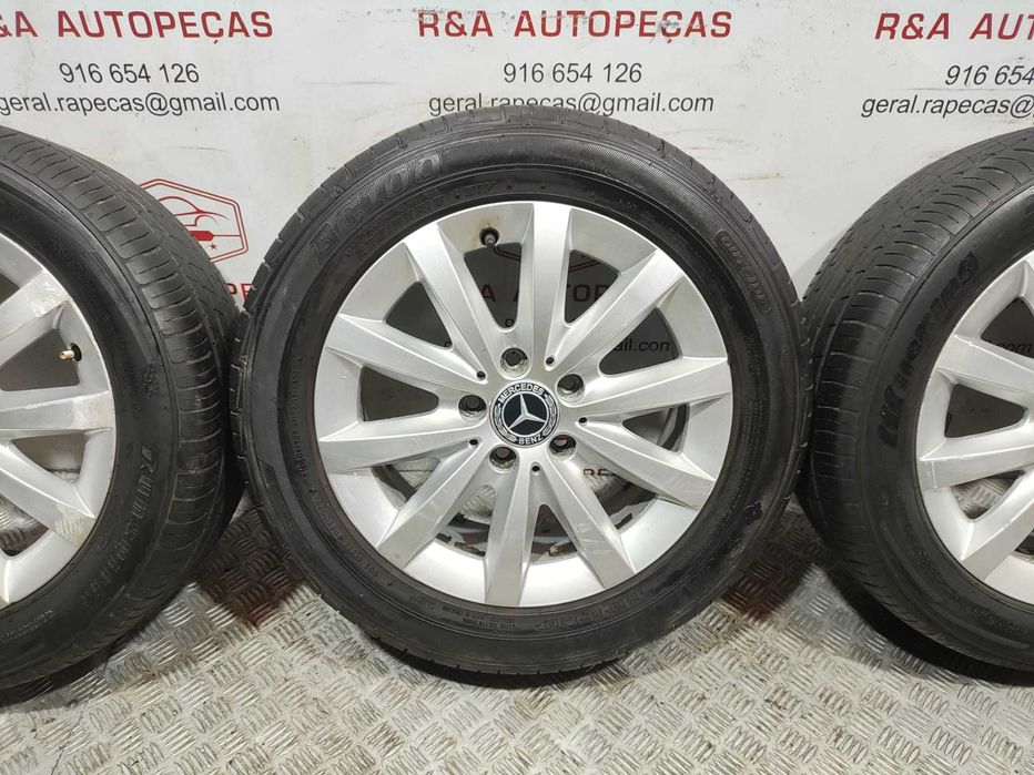 Conjunto Jantes R16 Mercedes Benz Classe A W176 Original