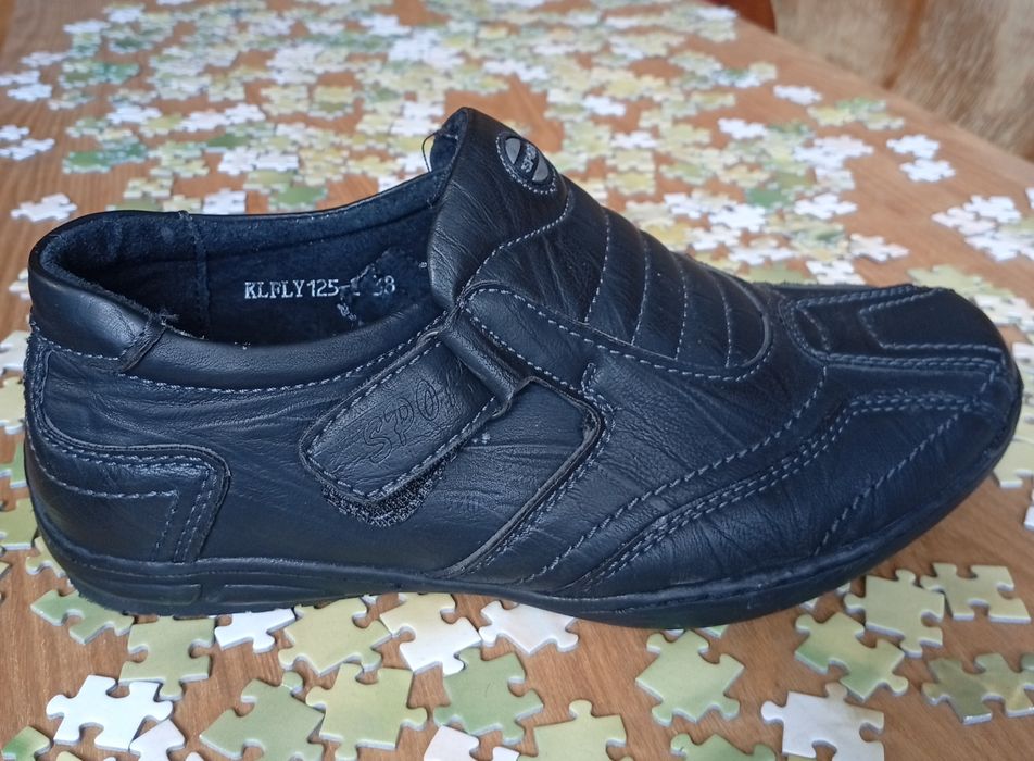 Buty męskie skurzane 38