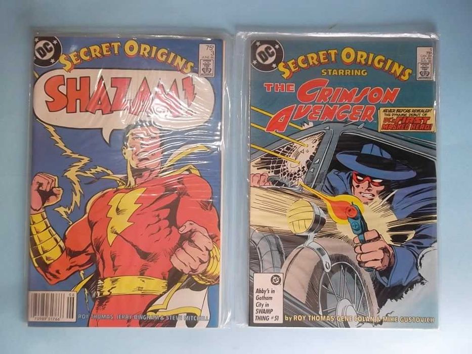 SECRET ORIGINS (1986) - DC Comics - 50 comics série quase completa.