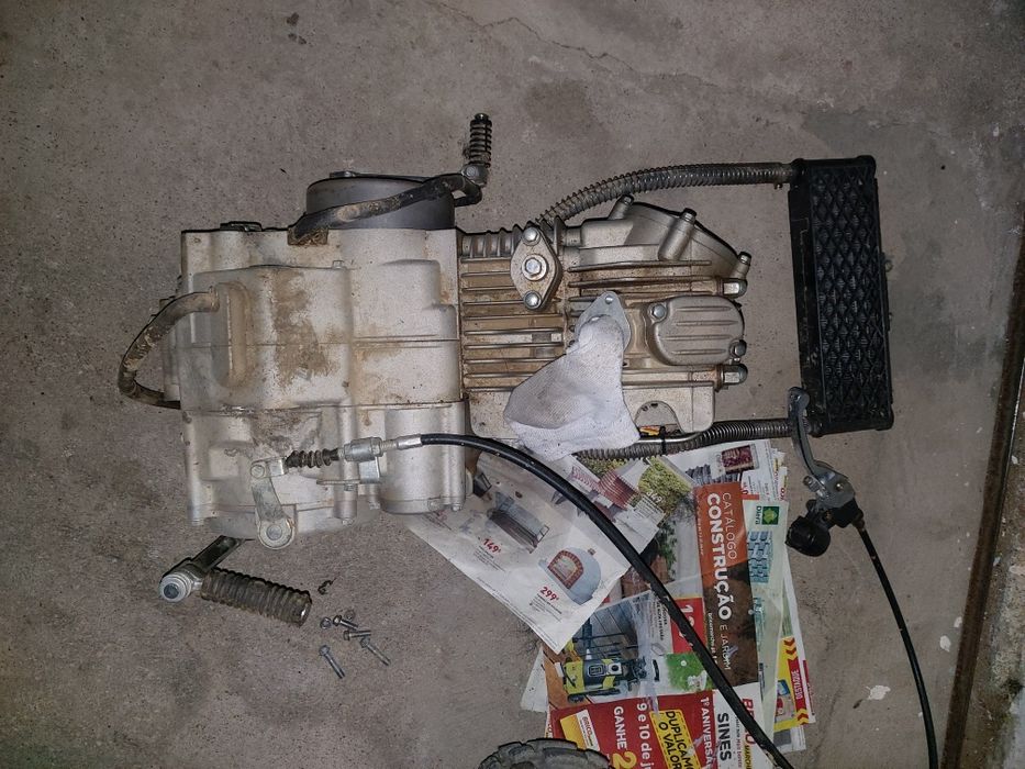 Pitbike 160cc (motor c/avaria) deixou de pegar