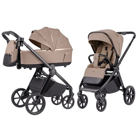 Wózek dziecięcy 2w1 Carrello Omega Plus Asteroid Beige CRL-6540 Beżowy NOWY