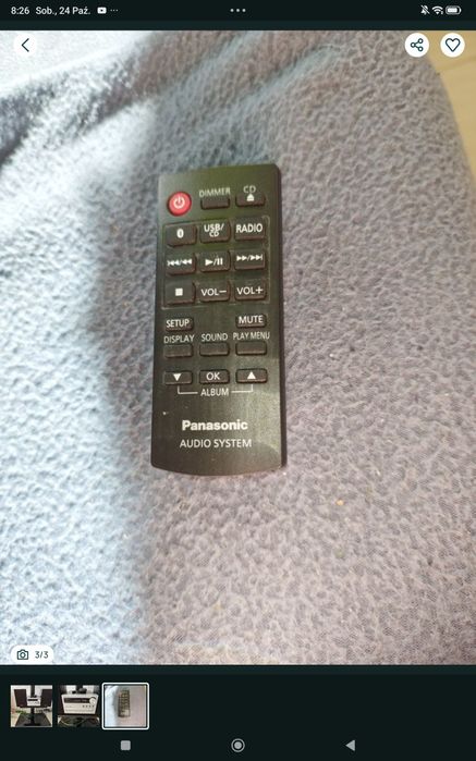 Mini wieże Panasonic