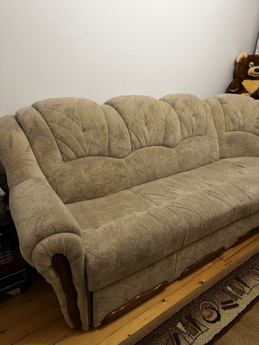 Меблі у вітальню Кутовий диван Розкладний