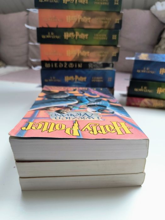 #693 Harry Potter zestaw 1-3 stare wydanie