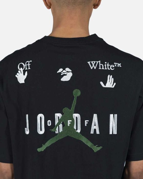 Футболка Off-White x Jordan T-Shirt Black