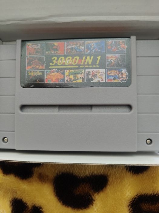 Super Nintendo kartridż
