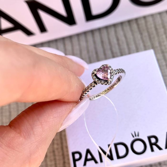 Каблучка Пандора оригінальне кольцо Pandora новая срібло Пандора