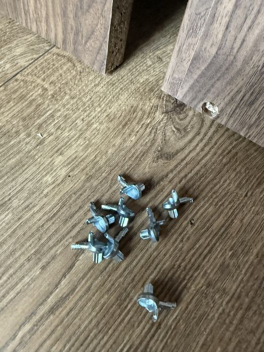 Dodatkowe półki do ikea billy orzech 76x26