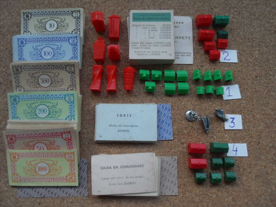 Jogos Majora e outros antigos (Peças soltas)