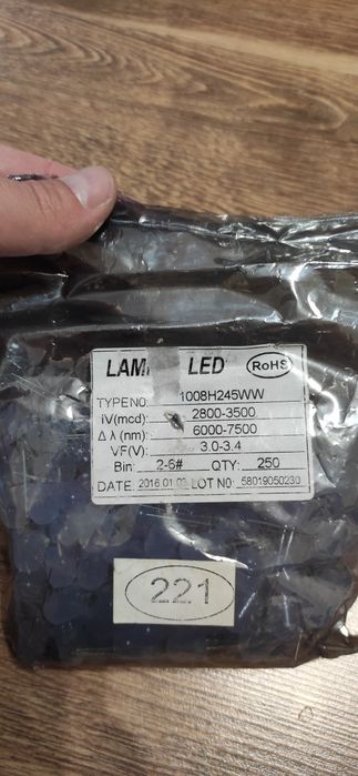 Светодиоды разные цена договорная